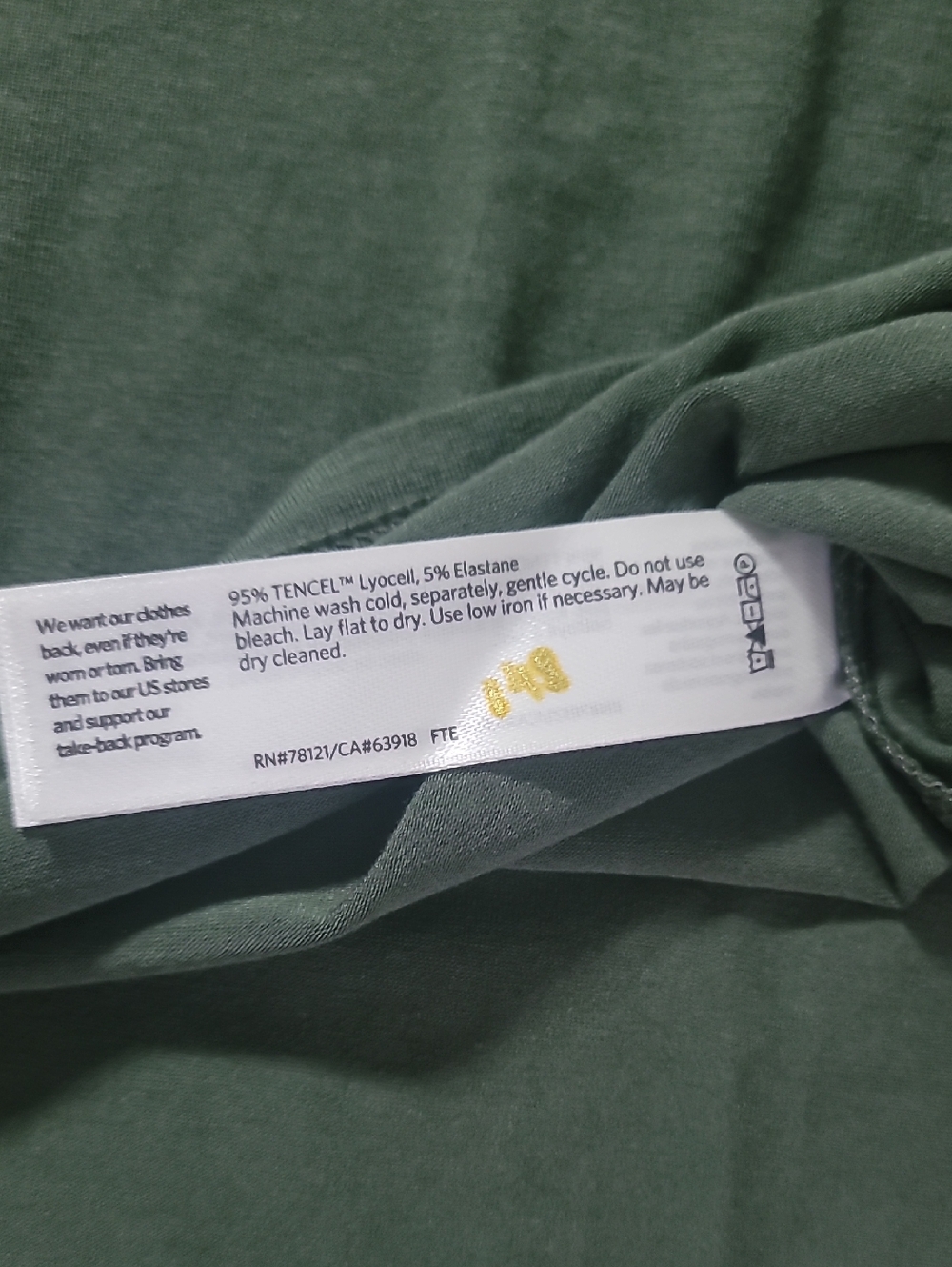 Eileen Fisher Cypress Scrunch Neck Tunic Top Size XXS NWT - Picture 11 of 14